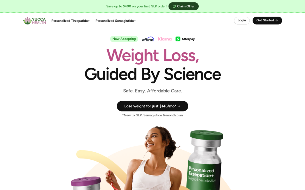 Yucca Health Review (GLP-1 Weight Loss) – Is It Legit?